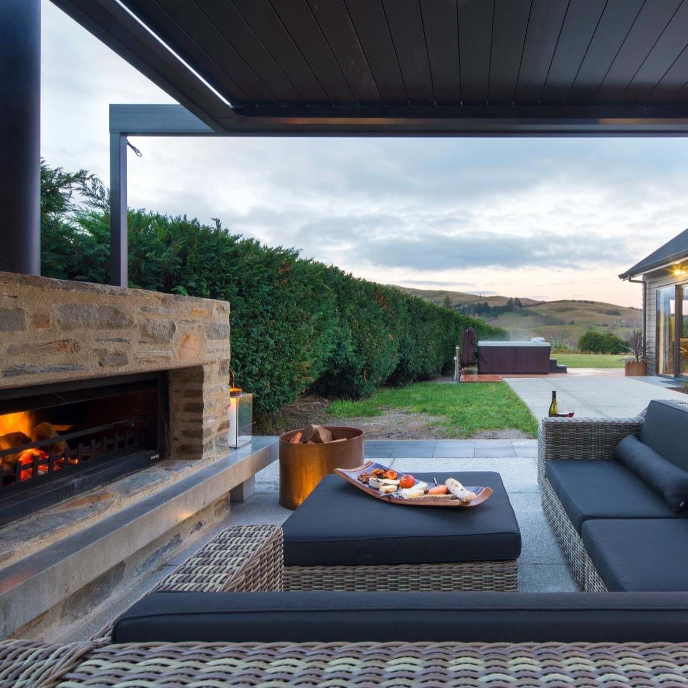 How an outdoor fireplace can increase your revenue